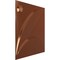 Ekena Millwork 19 5/8in. W x 19 5/8in. H Ezra EnduraWall Decorative 3D Wall Panel Covers 2.67 Sq. Ft. WP20X20EZBCO - alternate 6